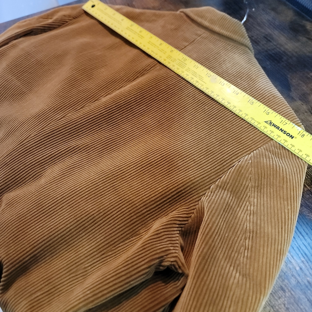 Men's Vintage Classic Brown Corduroy Blazer Sportscoat - Picture 13 of 13